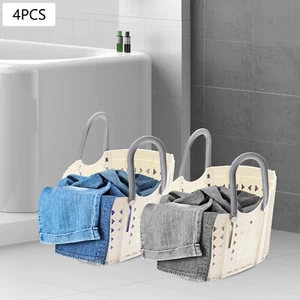 Laundry Basket Dirty Clothes Container Laundry Storage Basket Bathroom Basket - Picture 1 of 15