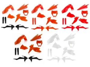 Acerbis Full Plastic Kit KTM '17-19 XC-W EXC-F 150/250/350/450 Fenders Shrouds - Picture 1 of 6