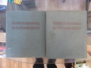 buch antik alt vorschriftensammlung für die deutsche polizei - Bild 1 von 1