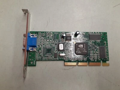 IBM FRU 25P4058 AGP Video Card P/N 180-P0026-0000-B CARD - Image 1 of 4