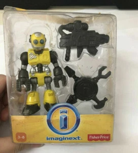 Fisher-Price Imaginext Serie 1 Robot Abeja Amarilla Conjunto Completo de Figuras - Imagen 1 de 4