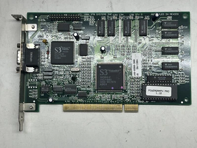 STB Powergraph Pro 1X0-0260-309 210-0142-002 EKSUSA864PCI PCI VGA Video Card - Image 1 of 4