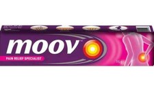Moov Gel Fast Back Pain Relief Body Sprain Headache Muscular Ayurvedic Ointment