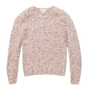 NEW HARPER CANYON Big Girls Lure Fluffy Chenille Super Soft Sweater Pink Silver - Picture 1 of 6