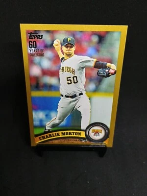 2011 Topps Update Gold #US235 Charlie Morton 1805/2011 - Image 1 of 2