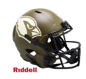 Casco replica NFL Arizona Cardinals Salute To Service Speed Style full size - Foto 1 di 1