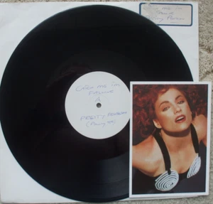 Pretty Poison - Catch Me I'm Falling - 12" Single - White Label Promo + Postcard - Picture 1 of 2