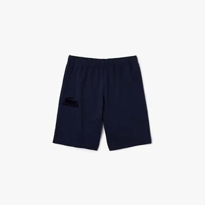 Men's Shorts Lacoste Fleece Loungewear in Blue - Picture 1 of 1