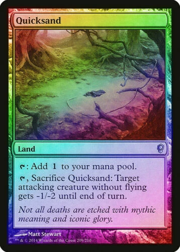 1x Quicksand - FOIL - NM - Conspiracy Take the Crown - SPARROW MAGIC - Image 1 of 1