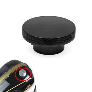 Cafe Racer Motorcycle Modified Fuel Tank Cover Gas Tank Cap Black For CG125 - Bild 1 von 8