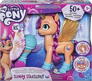 My Little Pony Sunny Canta e Pattina con microfono F17865L0 Hasbro -nuovo-italia - Foto 1 di 2