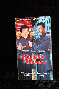Rush Hour - (1998,VHS) Jackie Chan~Chris Tucker - Picture 1 of 11