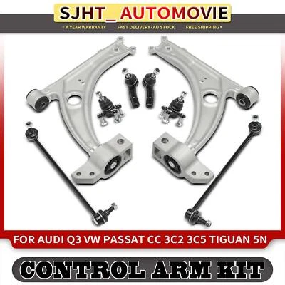 8x Lower Front Control Arm for VW Passat 362 3C2 3C5 Tiguan 5N Audi Q3 2005-2019 - image 1 of 4