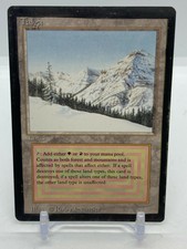 Taiga MTG Revised HP Inked Magic the Gathering Old School EDH dual land