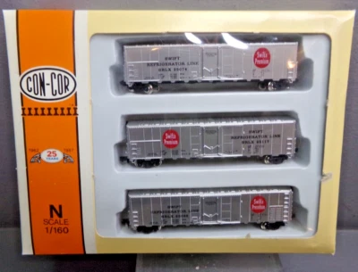CON-COR N SCALE 3 PAK MECHANICAL REEFER SWIFT PACKING CO - Image 1 of 2