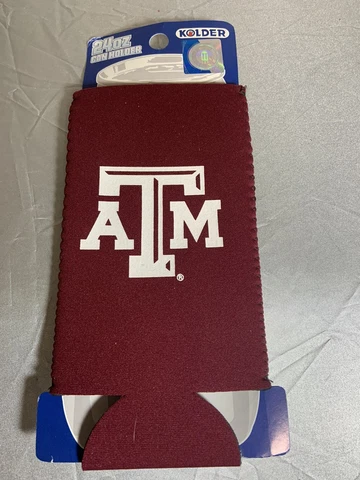 🍺🏈🏀🍻Texas A&M Aggies  24oz Tallboy Beer Can Koozie Holder Cooler Cover
