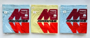 3 Vtg Munsingwear Boxer Shorts, Sz 46 ~ 2 Blue, 1 Green ~ New Old Stock - Picture 1 of 3