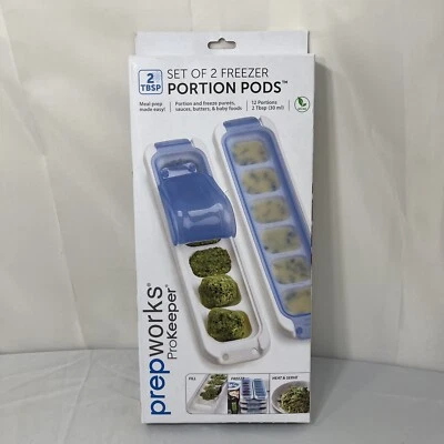 Progressives Prep Works Pro Keeper freezer porção cápsulas 2 colheres de sopa porções ervas - Imagem 1 de 4