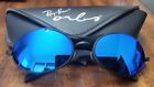 Ray Ban Orbs Ellipse Blue Mirror Sunglasses
