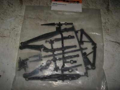 RC HPI Mini Trophy Rear Arm Set Plastic Black 104719 - Image 1 of 2