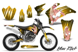 YAMAHA WR250F WR450F 2007-2011 GRAPHICS KIT CREATORX DECALS YRY - Picture 1 of 1