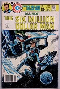 Six Million Dollar Man #6 - Charlton Comics - Joe Gill - Joe Staton - Picture 1 of 5