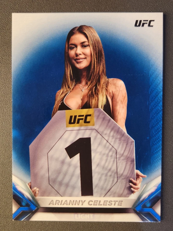 2018 Topps UFC Knockout BLUE #15 ARIANNY CELESTE /99 - Image 1 of 2