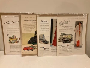 Lote de 4 anuncios de revistas Kaiser vintage. Aprox 11”x14”. Embalado y embarcado. PA15 - Imagen 1 de 3