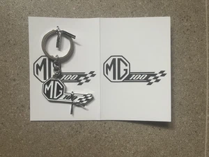 MG CARS LLAVERO METAL 100 ANIVERSARIO - NUEVO EN PACK - Imagen 1 de 2