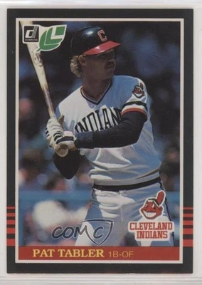 1985 Leaf Pat Tabler #76 - Image 1 of 2