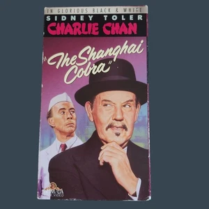 Sidney Toler Charlie Chan The Shanghai Cobra VHS 1945 MGM/UA - Picture 1 of 3