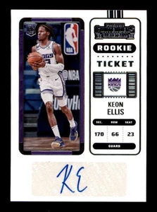 KEON ELLIS 2022/23 CONTENDERS #161 KINGS ROOKIE TICKET AUTOGRAPH AUTO RC T6190 - Picture 1 of 2