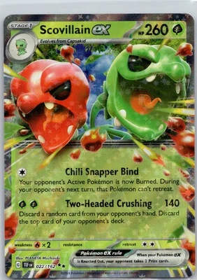 Scovillain ex Holo Double Rare SV05: Temporal Forces 022/162 NM - Image 1 of 2