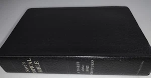 Southwestern Nave's Topical Bible Thumb Indexed 1962 Black Leather Used - Bild 1 von 9
