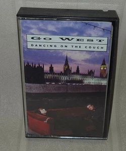 GO WEST  Dancing on the Couch Cassette Tape Vintage - Picture 1 of 3