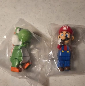 MARIO and YOSHI Knex 2.5" MARIO KART Figures - Picture 1 of 2
