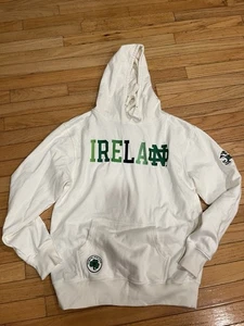Notre Dame Fighting Irish Heritage Collection Herren Hoodie Gr. S Creme IrelaND - Bild 1 von 11