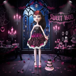 MONSTER HIGH W9189 SWEET 1600 - DRACULAURA / MATTEL 2011 - Foto 1 di 3