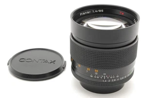 [Almost Unused] Contax Carl Zeiss Planar T* 85mm F/1.4 Lens C/Y MMJ From JAPAN - Picture 1 of 24
