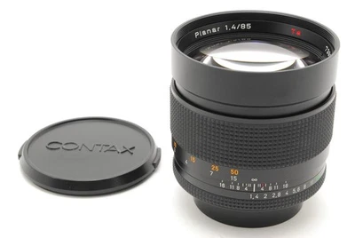 [Almost Unused] Contax Carl Zeiss Planar T* 85mm F/1.4 Lens C/Y MMJ From JAPAN - Image 1 of 4