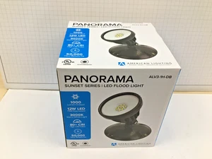 American Lighting ALV3-1H-DB, Panorama Sunset LED Flood in Dark Bronze - Fr Ship - Picture 1 of 10