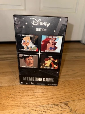 Meme The Game Disney Edition Family Game Brand New Unopened - Image 1 of 2