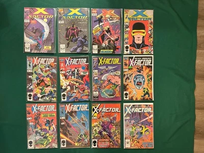 X-FACTOR (1986) #1-4, 6-10, 54-57, 70-76, 78-85 + Annuals, Marvel Comics X-Men - Image 1 of 3