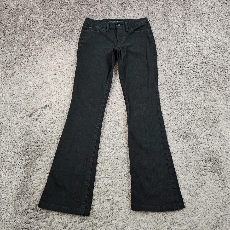 Joes Jeans Womens 25 Black Boot Cut Low Rise Stretch Denim Honey 25x31 - Image 1 of 4