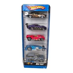 2007 Hot Wheels Heat Fleet 5-Pack K6174 Dodge Fire Flames Die Cast Set - Picture 1 of 16