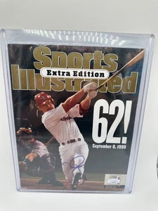 Mark McGwire Signed Autographed Sports Illustrated St. Louis Cardinals JSA COA - Picture 1 of 3