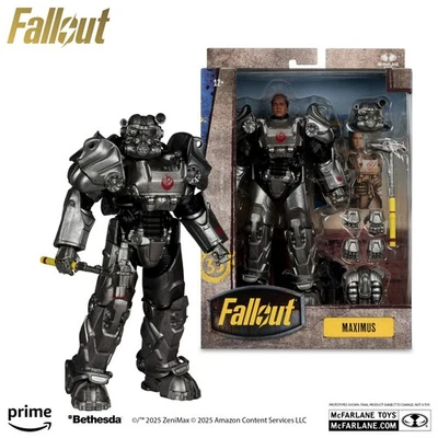 McFarlane MOVIE / TV  MAXIMUS  Fallout (S2)  7" ACTION Figure  INSTOCK  MIP - Image 1 of 4