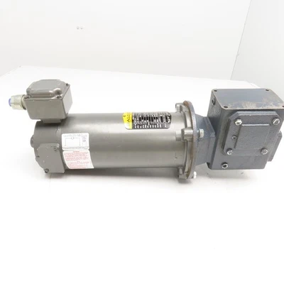 Motor De Engranaje DC 90V 0.5Hp Con Relación 60:1 29RPM Morse 175Q56R60 Probado - Imagen 1 de 4