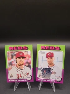 2024 Topps Heritage High Number Connor Phillips Real One Auto RC - Bild 1 von 4