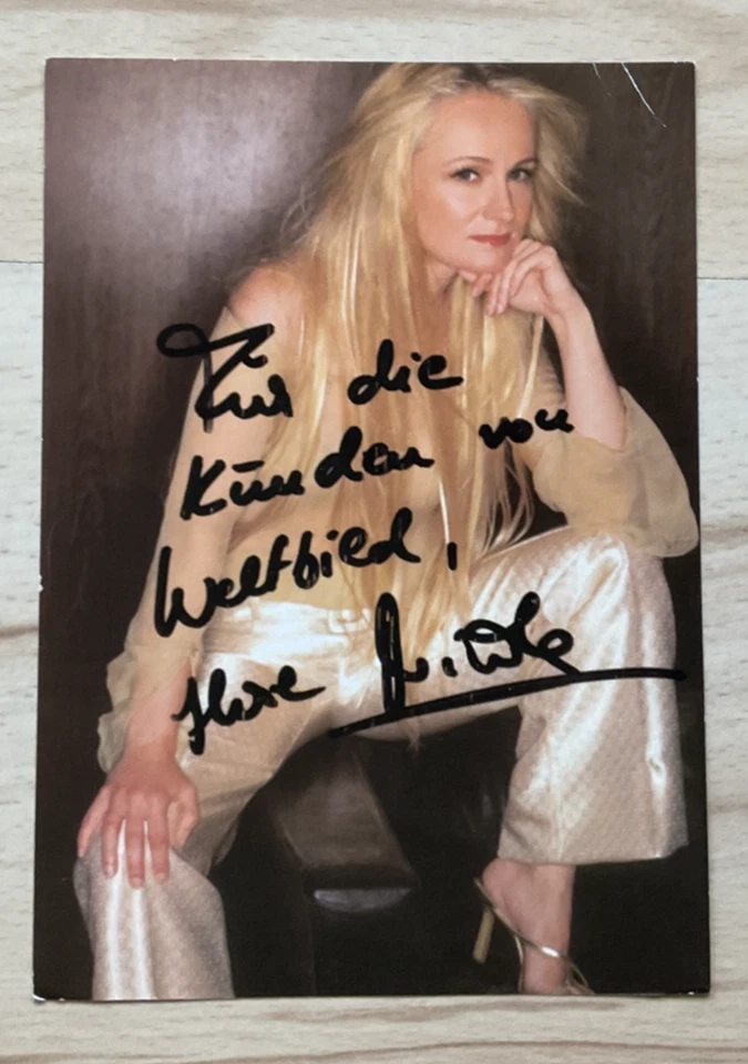 Nicole gedruckte Autogrammkarte Ak Musik Sängerin alt - Bild 1 von 1